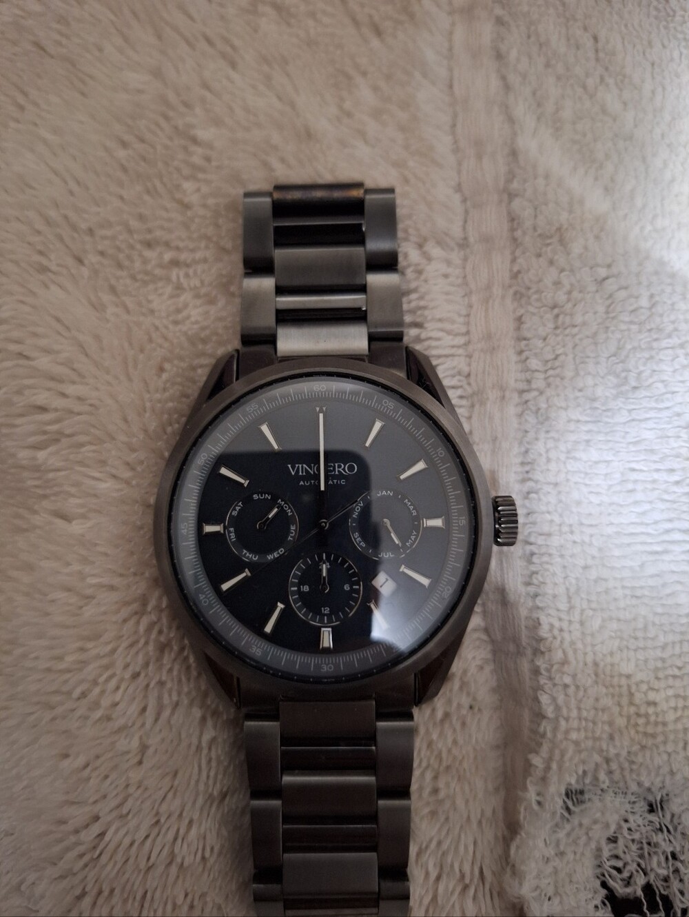 The Reserve Automatic Gunmetal/slate Blue